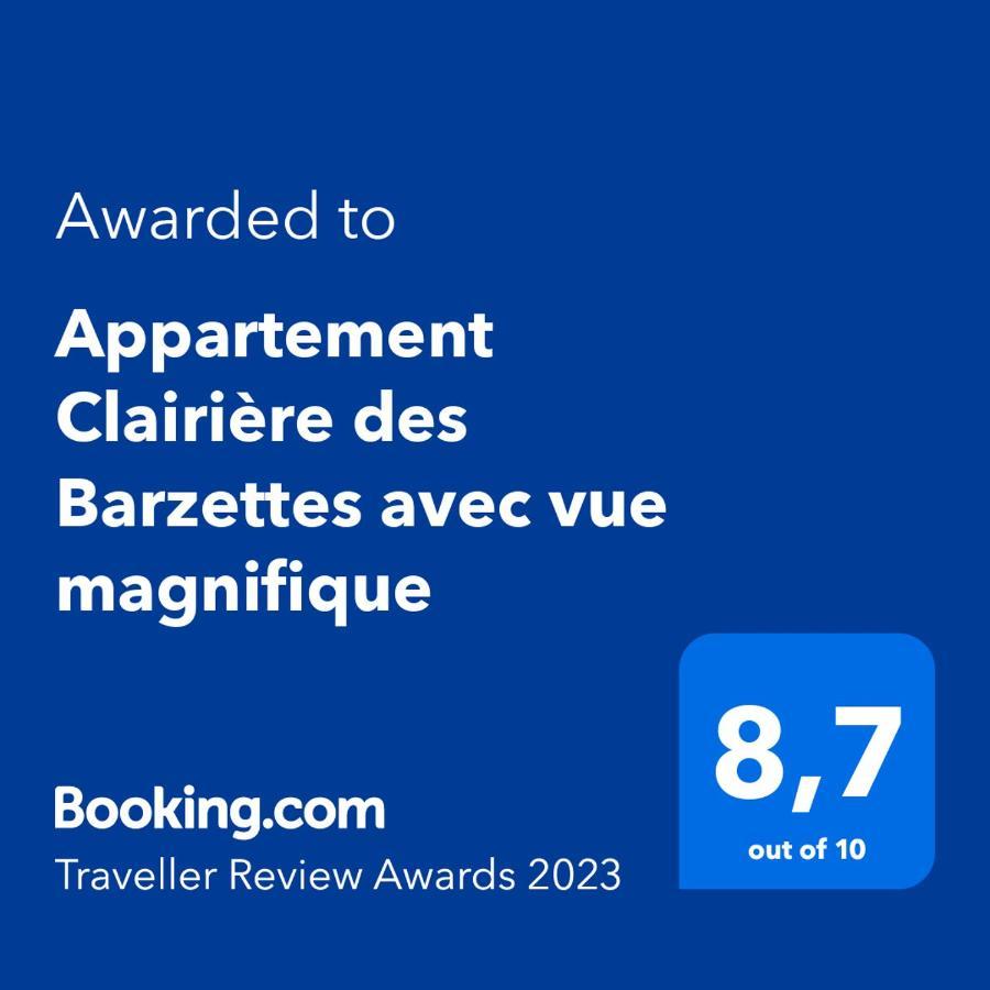 Appartement Clairiere Des Barzettes Avec Vue Magnifique Crans-Montana Kültér fotó