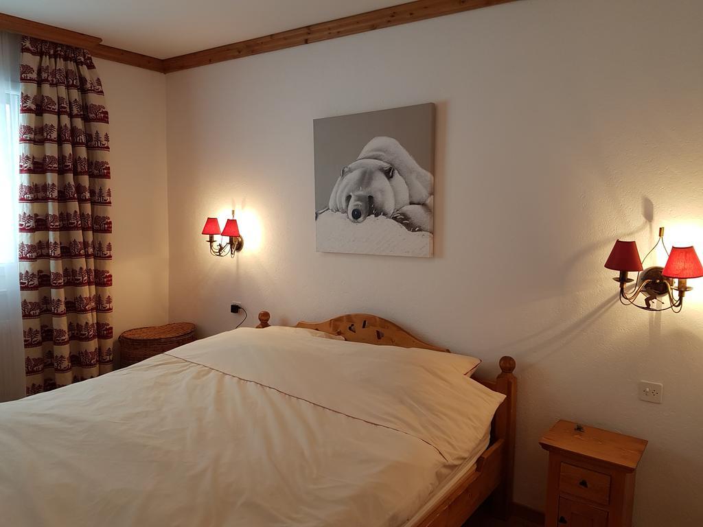 Appartement Clairiere Des Barzettes Avec Vue Magnifique Crans-Montana Kültér fotó